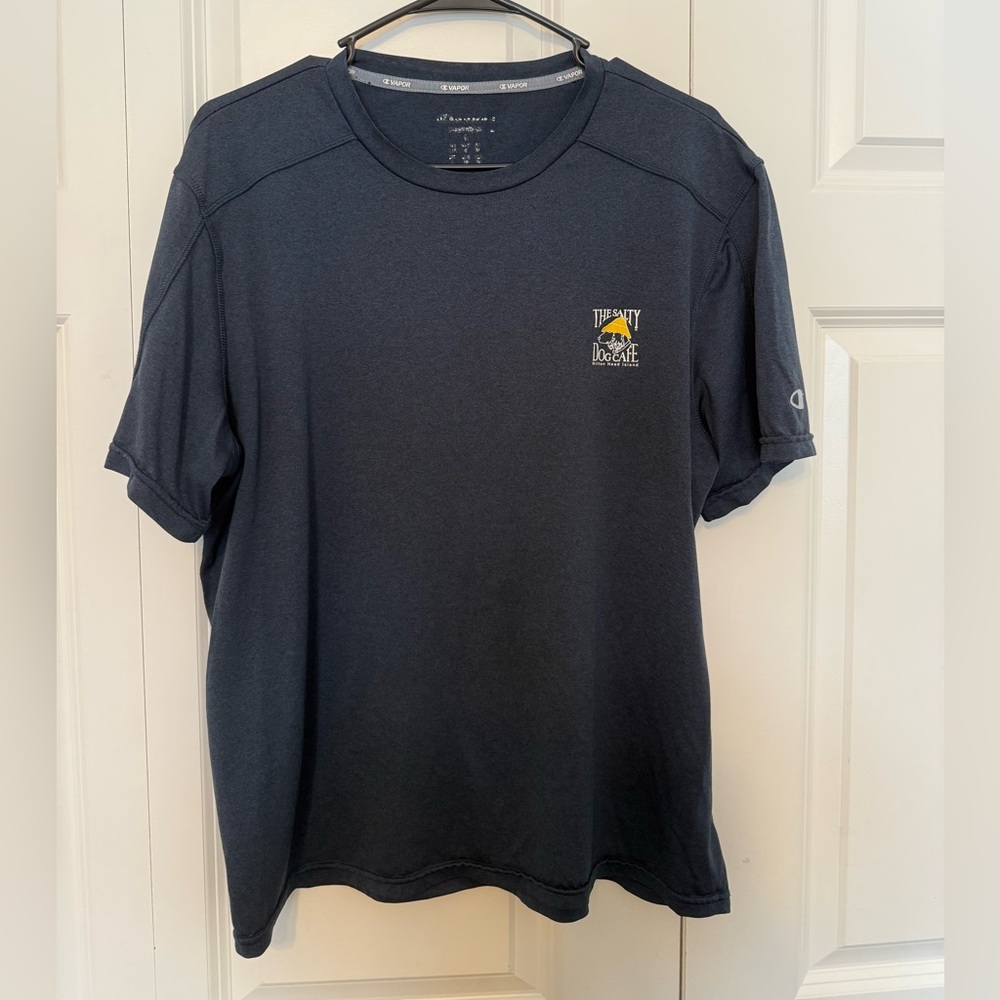 The Salty Dog Cafe Men’s Technical Tee OG Logo LARGE Navy